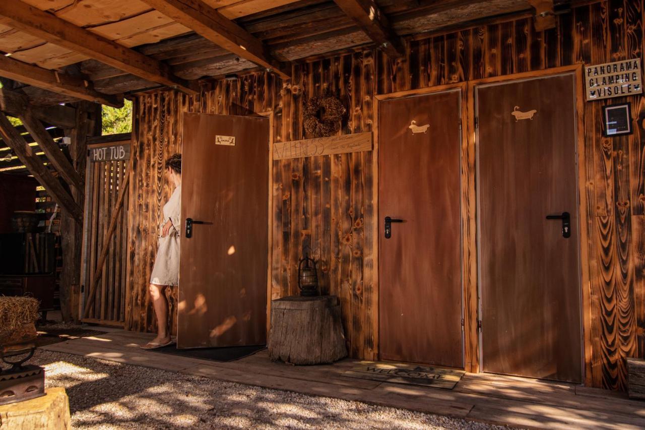 Готель Panorama Glamping Visole Словенска-Бістріца Екстер'єр фото