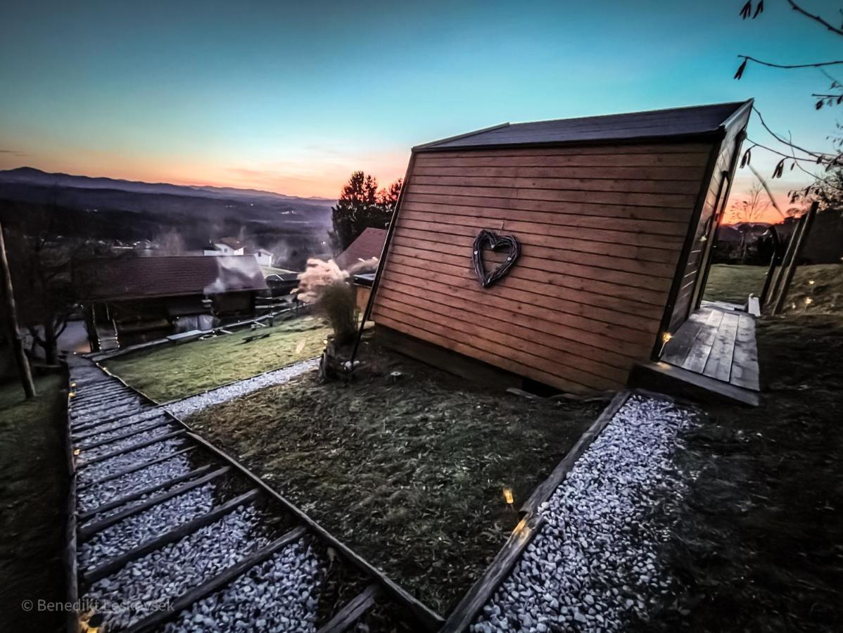Готель Panorama Glamping Visole Словенска-Бістріца Екстер'єр фото